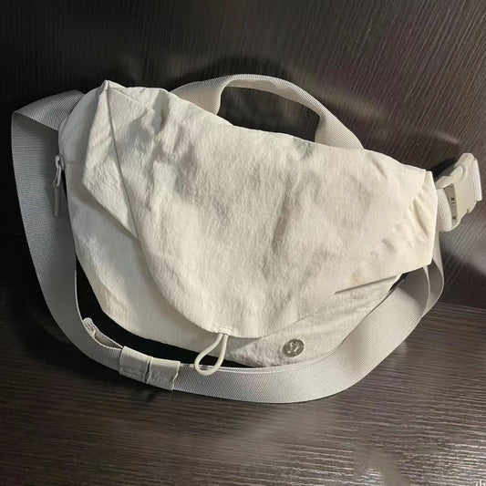 Magnetic bag sports crossbody bag for women fitness cycling waist bag nylon dumpling shoulder bag for men