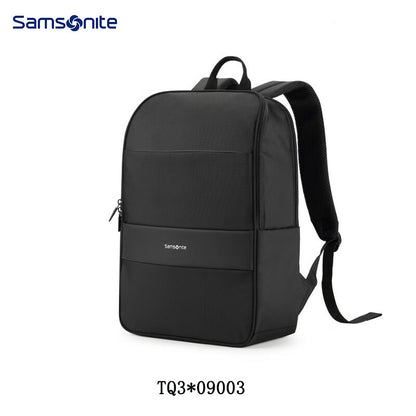 Samsonite Backpack 15.6-inch Large Capacity Laptop Bag Ultra-Light Fashion Business Commuting Backpack TQ3